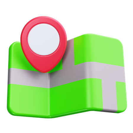 Karte  3D Icon