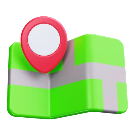 Karte  3D Icon