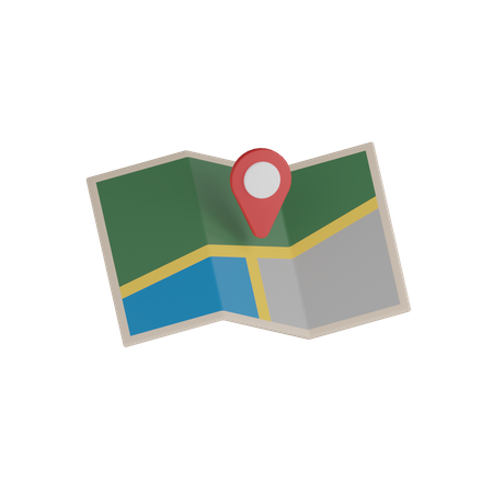 Karte  3D Icon