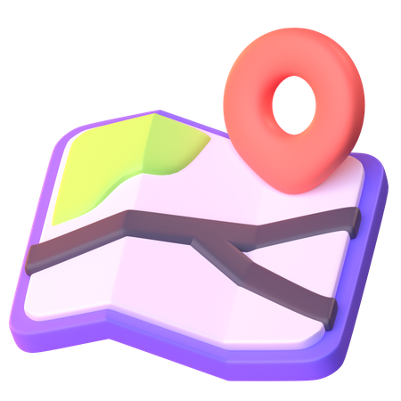 Karte  3D Icon