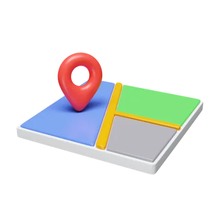 Karte  3D Icon