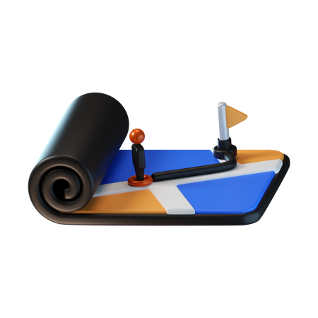 Karte  3D Icon