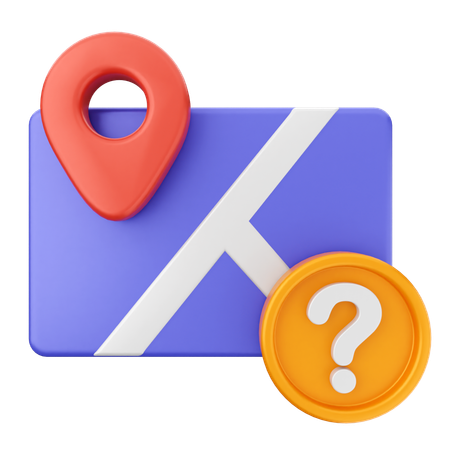 Karten-Helpdesk  3D Icon