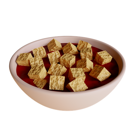 Mapo-Tofu  3D Icon