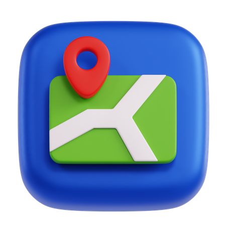 Karten  3D Icon