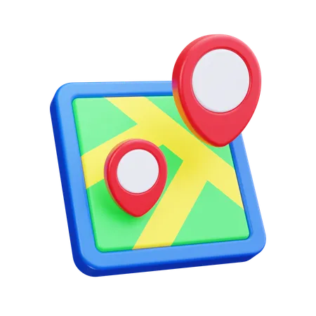 Karten  3D Icon