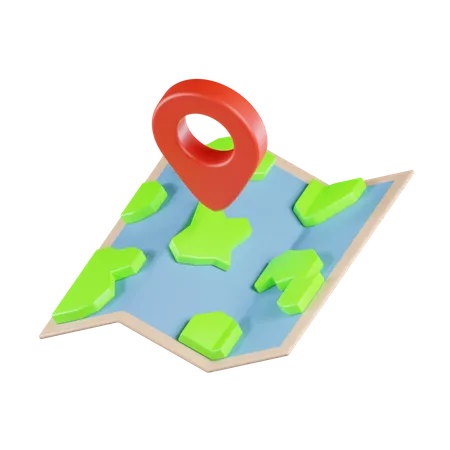 Karten  3D Icon