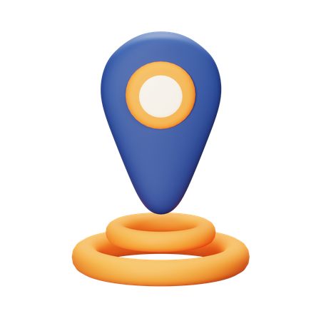 Karten-Pin  3D Icon