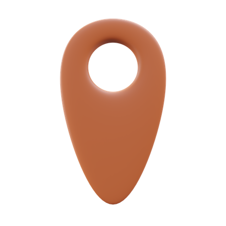 Karten-Pin  3D Icon