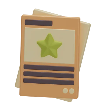 Kartenspiel  3D Icon