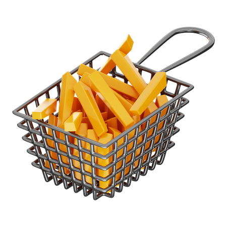 Pommes  3D Icon