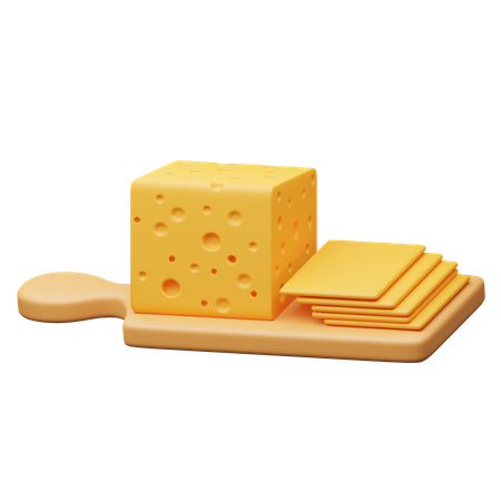 Käse  3D Icon