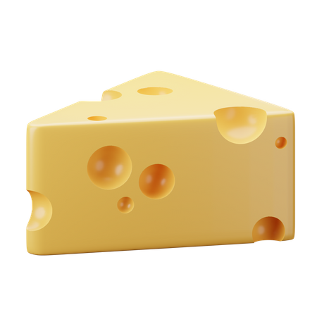 Käse  3D Illustration