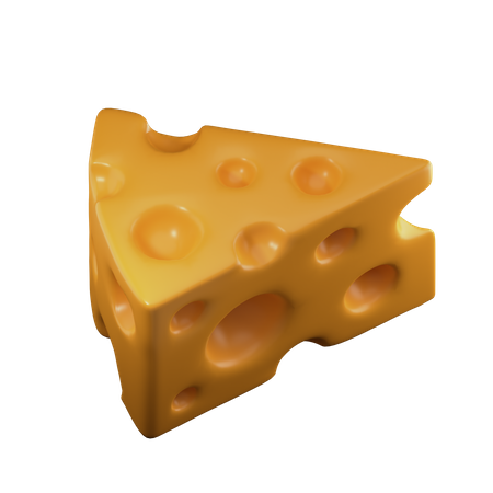 Käse  3D Illustration