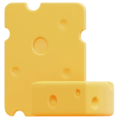 Käse  3D Icon