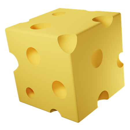 Käse  3D Icon