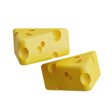 Käse  3D Icon