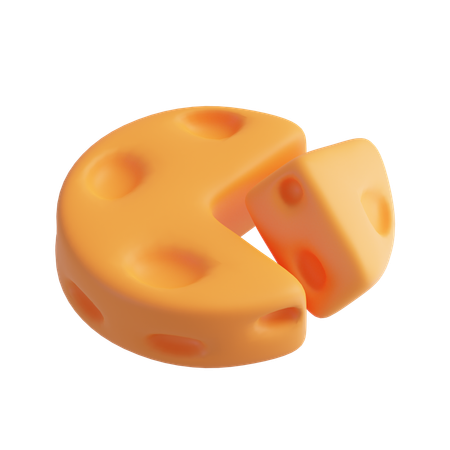Käsewürfel  3D Icon
