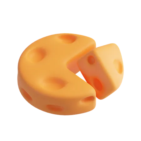 Käsewürfel  3D Icon