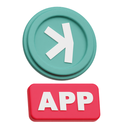 Kaspa App  3D Icon