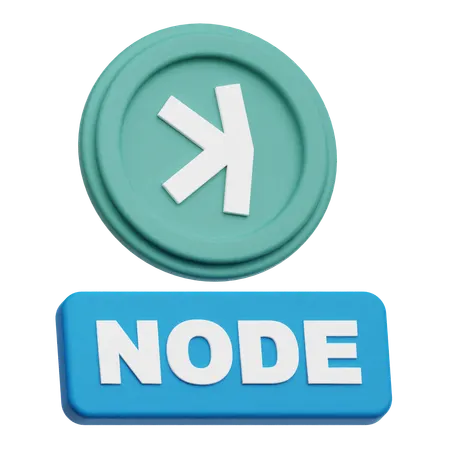 Kaspa Node  3D Icon