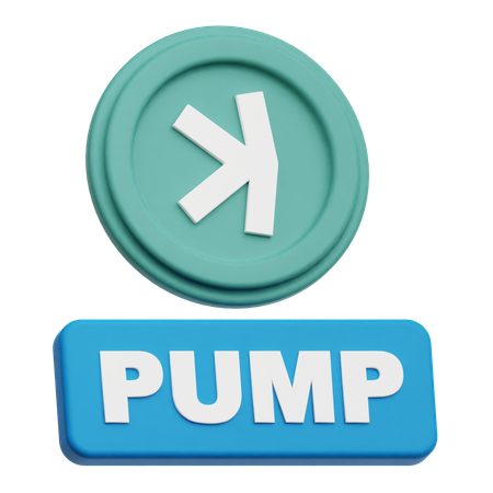 Kaspa Pump  3D Icon