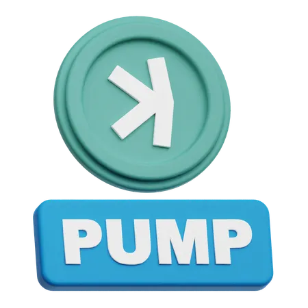 Kaspa Pump  3D Icon