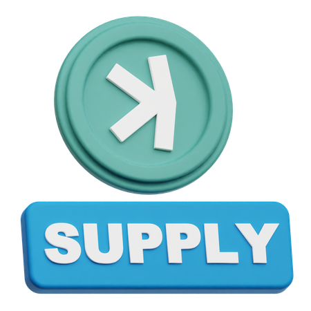 Kaspa-Versorgung  3D Icon