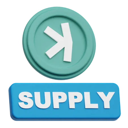 Kaspa-Versorgung  3D Icon