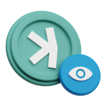 Kaspa View  3D Icon