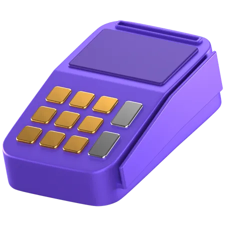 POS-Maschine  3D Icon