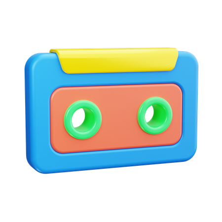 Kassette  3D Icon