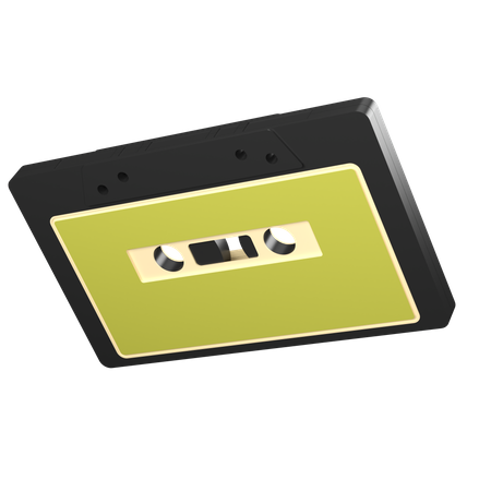 Kassette  3D Icon