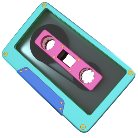 Kassette  3D Icon