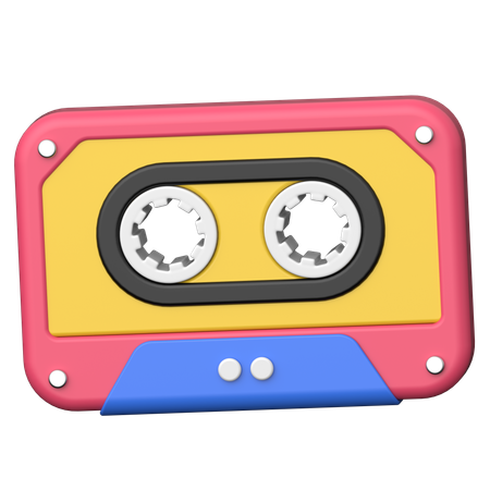 Kassette  3D Icon