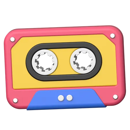 Kassette  3D Icon
