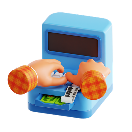 Kassierer  3D Icon