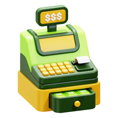 Kassenautomat  3D Icon