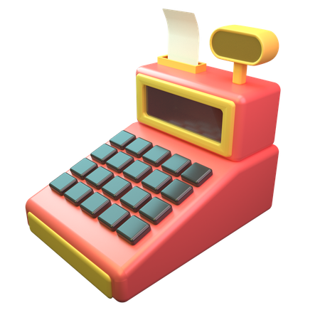 Kassenautomat  3D Icon