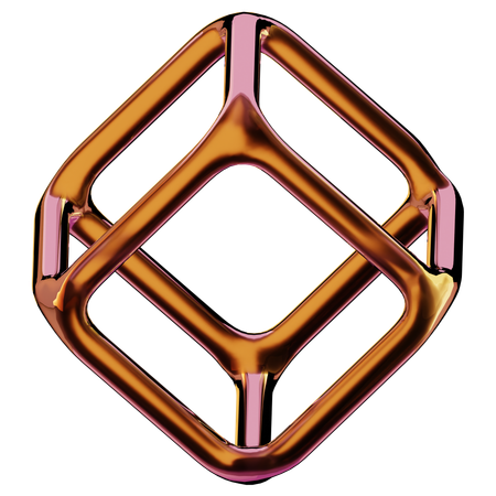 Kastenrahmen  3D Icon