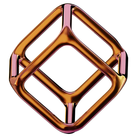 Kastenrahmen  3D Icon