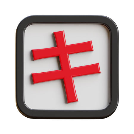 Katakana Ki  3D Icon