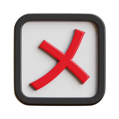 Katakana Me  3D Icon