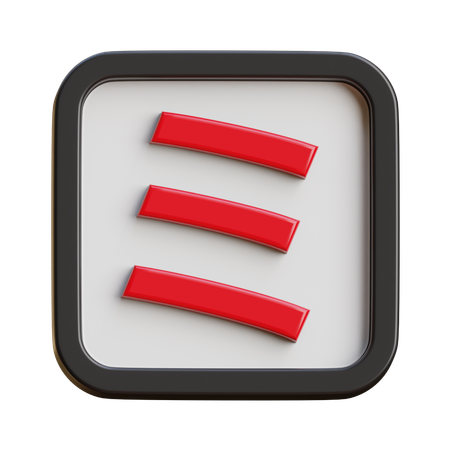 Katakana Mi  3D Icon