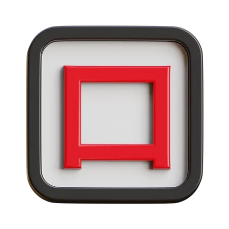 Katakana Ro  3D Icon