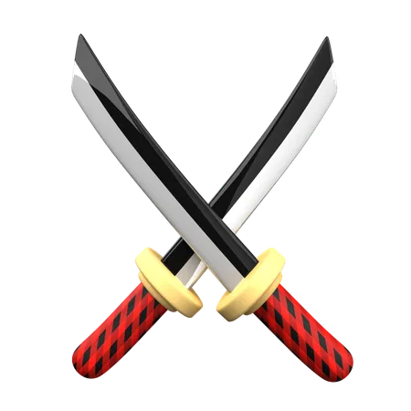 Katana  3D Icon