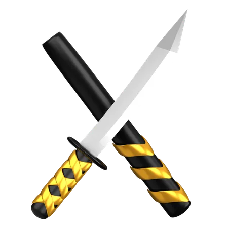 Katana  3D Icon