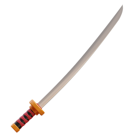 Katana  3D Icon