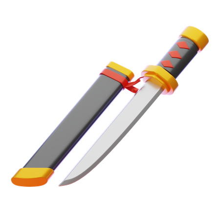 Katana  3D Icon