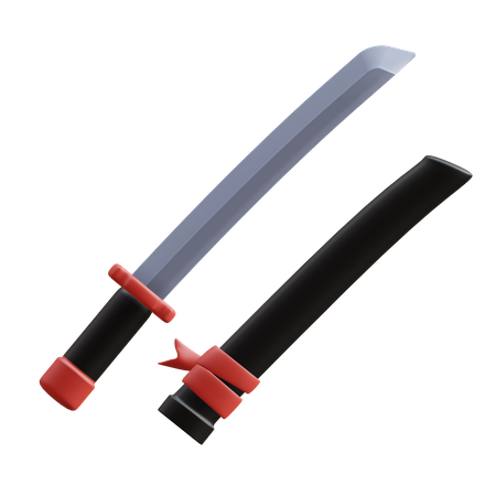 Katana  3D Icon